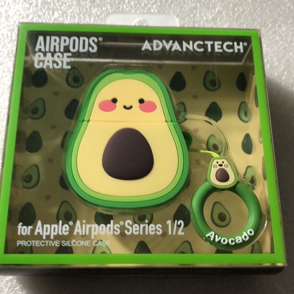 Avocado AirPods  case Series 1/2 Protective Silcone case